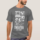 Recherche de théâtre mignon tshirts Chat