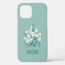 Recherche de fleurs bleues iphone coques Élégant