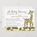 Recherche de taches de girafe invitations Safari