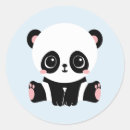 Recherche de panda bleu autocollants Animal