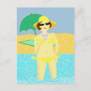 Recherche de filles de bikini cartes postales Soleil