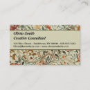 Recherche de broderie florale cartes visite Mouche