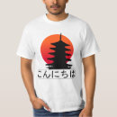 Recherche de soleil levant tshirts Kanji