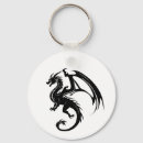 Recherche de dragon noir porteclés Tatouage