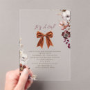 Recherche de bow baby shower fille invitations C'est une fille