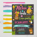 Suche nach luau birthday einladungen Tropisch
