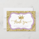 Recherche de purple remerciements cartes Parties scintillant or