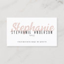 Suche nach blush pink visitenkarten Elegante moderne skriptkalligraphie