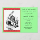 Recherche de le lapin blanc invitations Bébé
