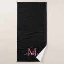 Recherche de pink bain serviettes Monogramme