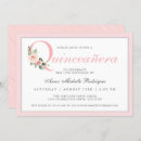 Recherche de simple quinceanera invitations Rose