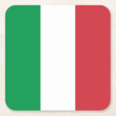 Recherche de drapeau italie dessous de verres Tricolore