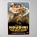 Suche nach houdini poster Escape künstler