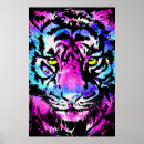 Recherche de tête tigre posters Portrait de tigre