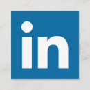 Suche nach linkedin visitenkarten Logo