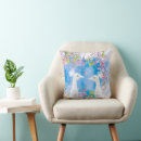 Recherche de paon blanc coussins Floral