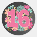 Recherche de numéro 16 autocollants Filles