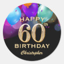 Suche nach glücklicher 60 geburtstag aufkleber Geburtstagsparty