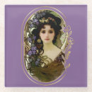 Recherche de belles femmes dessous de verres Floral