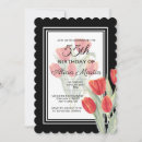 Recherche de tulipes rouges invitations Pour elle