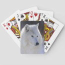 Recherche de loup blanc jeux de cartes Loups