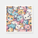 Recherche de chaton mignon serviettes Kawaii