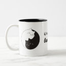Recherche de chat de yang de yin tasses Félin