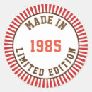 Suche nach 1985 aufkleber Geburtstag