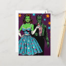 Suche nach grüne monster postkarten Halloween