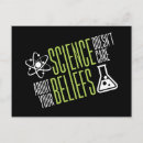Recherche de la science cartes postales Drôle