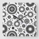 Recherche de motif floral horloges Feuilles