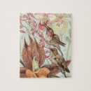 Recherche de oiseaux tropicaux puzzles Rétro