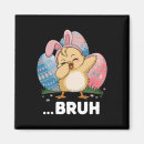 Recherche de pâques de lapin magnets Poulet