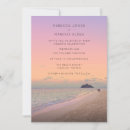 Recherche de beach weddings mariage invitations Coucher de soleil