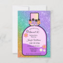Recherche de bouteille de parfum invitations Élégant