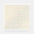 Recherche de hexagone serviettes Élégant