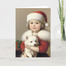 Recherche de chien vintage vœux cartes Vacances