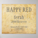 Recherche de wine red posters Vineyard