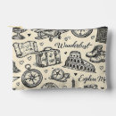 Recherche de toile cosmétiques pochettes Vintage