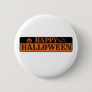 Recherche de halloween heureux badges Citrouille