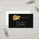 Suche nach gitarrenlehrer visitenkarten Spieler