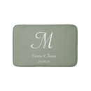 Recherche de sage green salle bain accessoires Monogramme