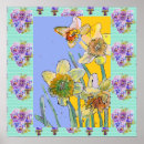 Recherche de rayure florale posters Pour elle