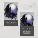 Recherche de loup et cartes visite Loups