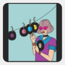 Suche nach vinyl platte aufkleber Vintag