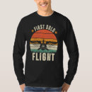 Suche nach flugzeug flug tshirts Pilot