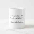 Recherche de simplicité tasses Citation