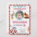 Recherche de vintage circus invitations Venez tous
