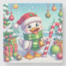 Recherche de canard mignon dessous de verres Noël