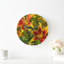 Recherche de lily horloges Illustration botanique